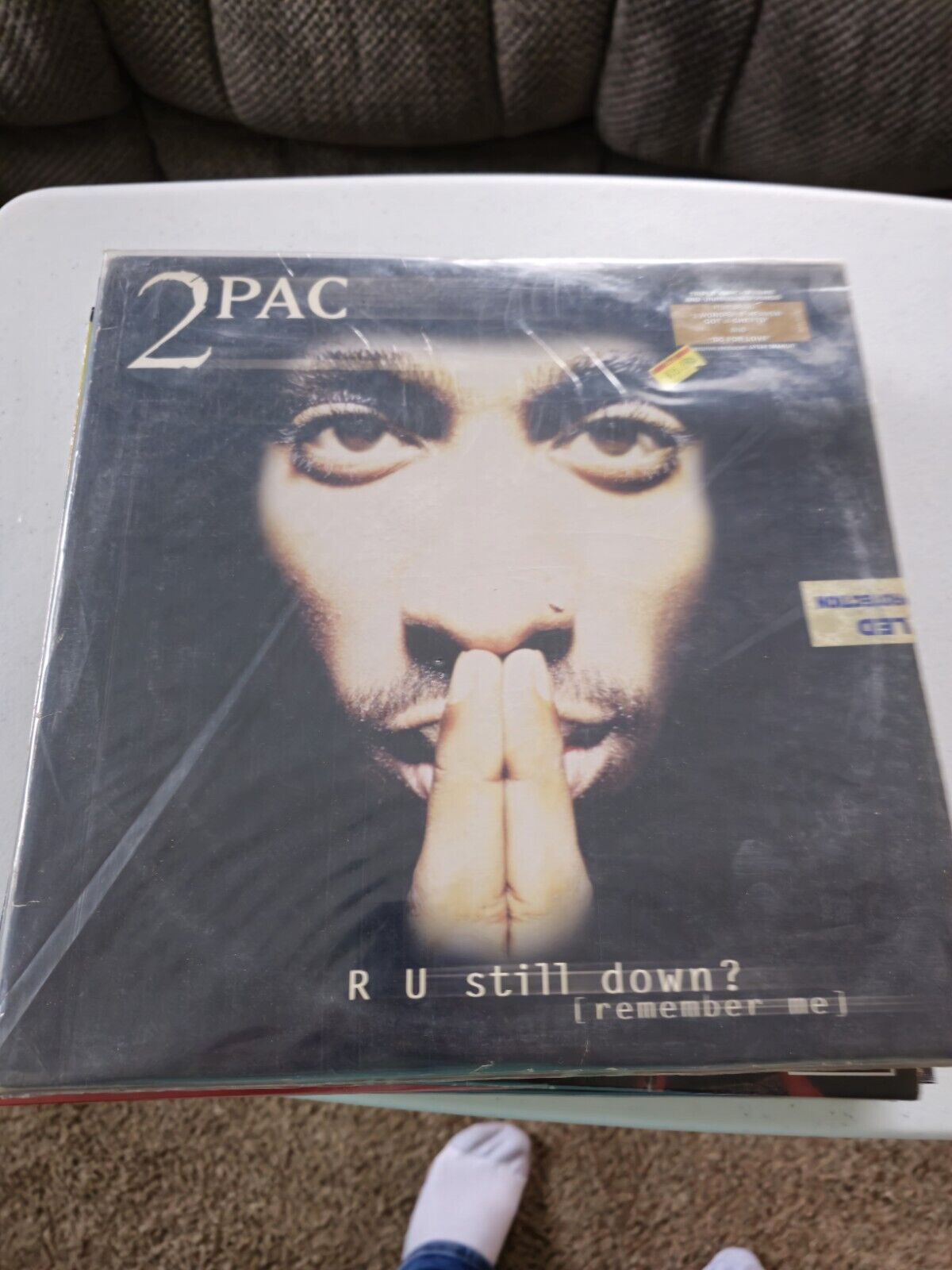 2Pac R U Still Down? (Remember Me) Vinyl 1997 Original Press Tupac Clean Version