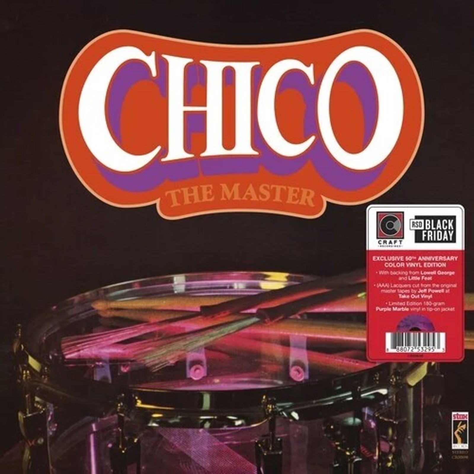 Chico - The Master Chico Hamilton 50th Anniversary Edition Purple Marble LP