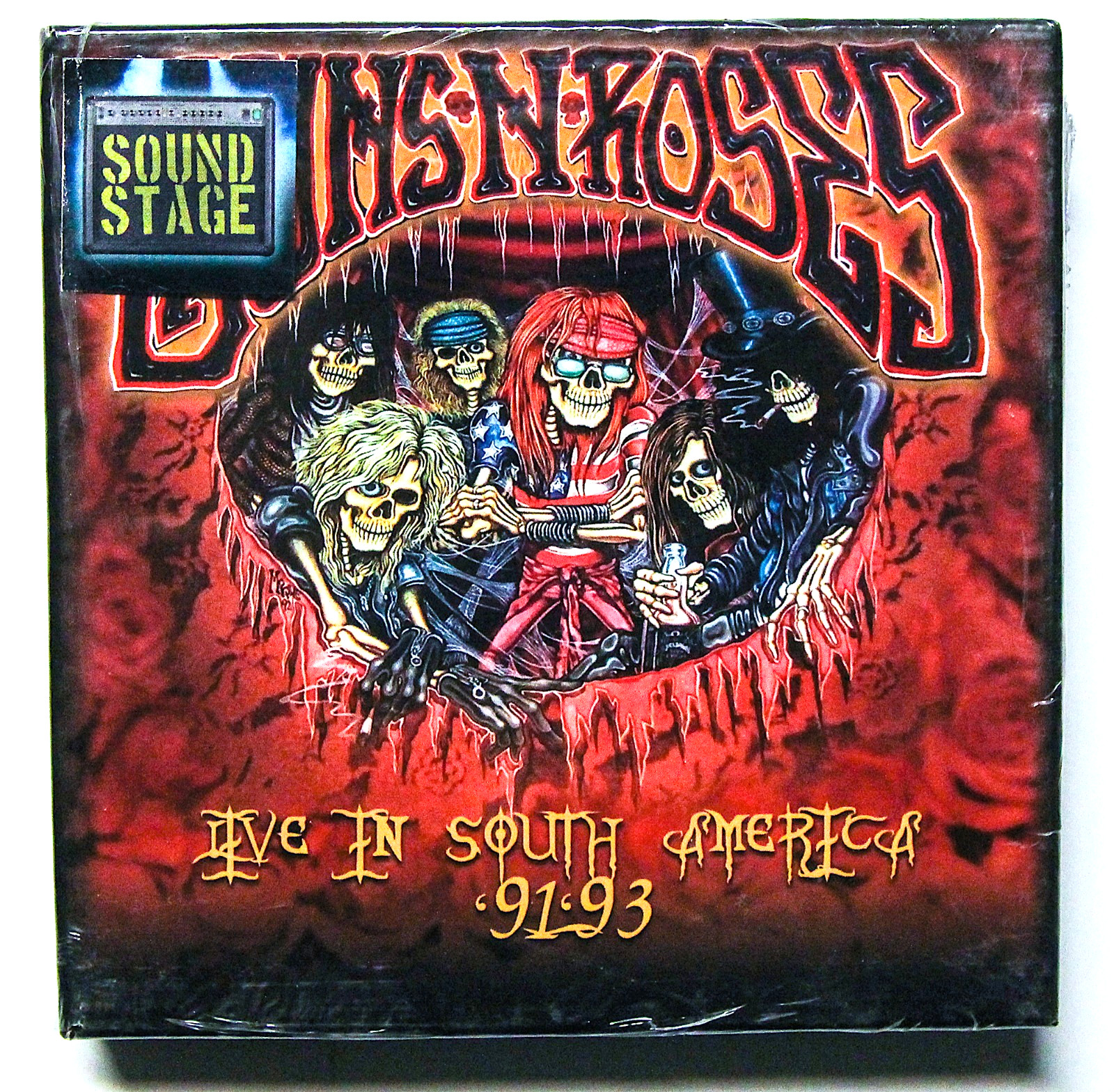 GUNS N' ROSES Live In South America 91-93 CD 5 Disc Box Set *RARE*