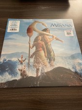 Disney Moana Live Action Soundtrack Target Exclusive Ocean Blue Vinyl LP Sealed picture