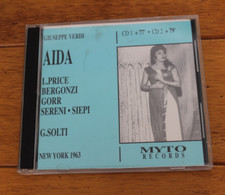 GEORG SOLTI - VERDI - AIDA - LEONTYNE PRICE (2 CD, 1993, MYTO, ITLAY) VERY GOOD picture
