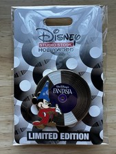D23 2026 DSSH Vinyl Record Series Fantasia Sorcerer Mickey Pin LE 400 picture