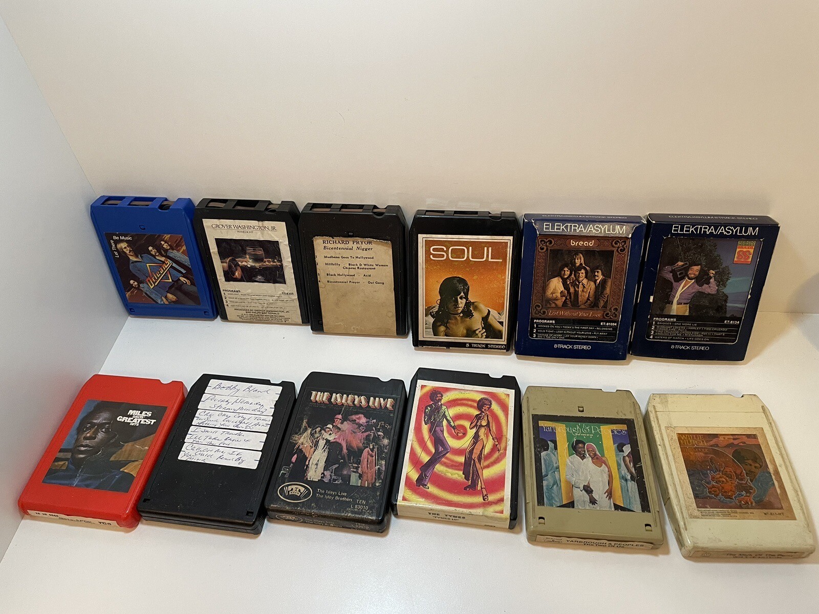 Mixed Lot 12 8 Track Tapes Pre-owned 