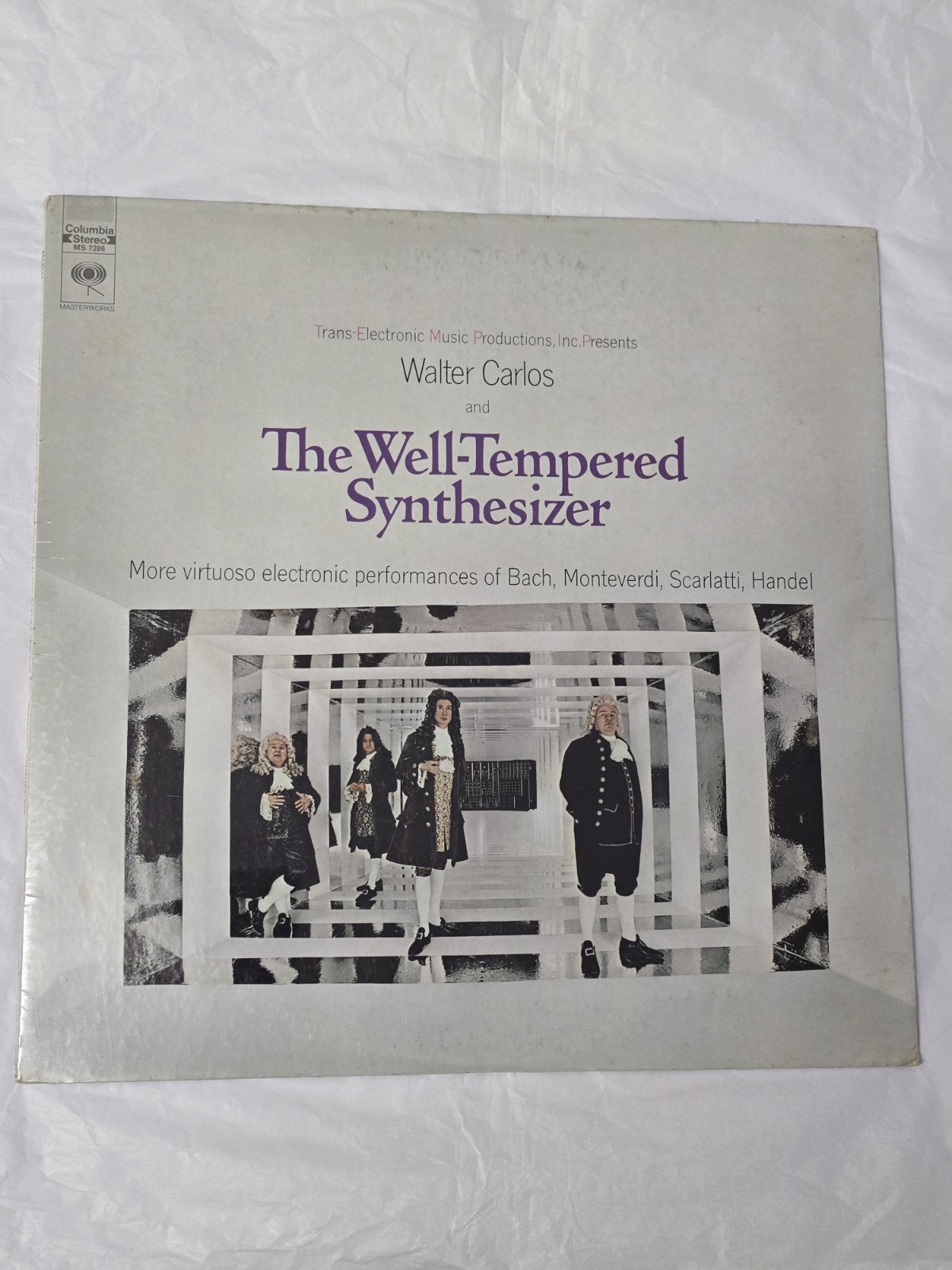 Vintage SEALED Walter Carlos The Well-Tempered Synthesizer 12