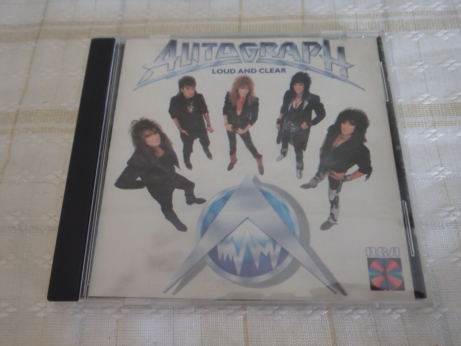 Autograph - Loud and Clear CD (1987, RCA) 5796-2-R Japan press