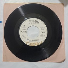 Lee Dresser ~You're All The Woman I'll Ever Need/ Fallin' ~Capitol 45 RPM Record picture