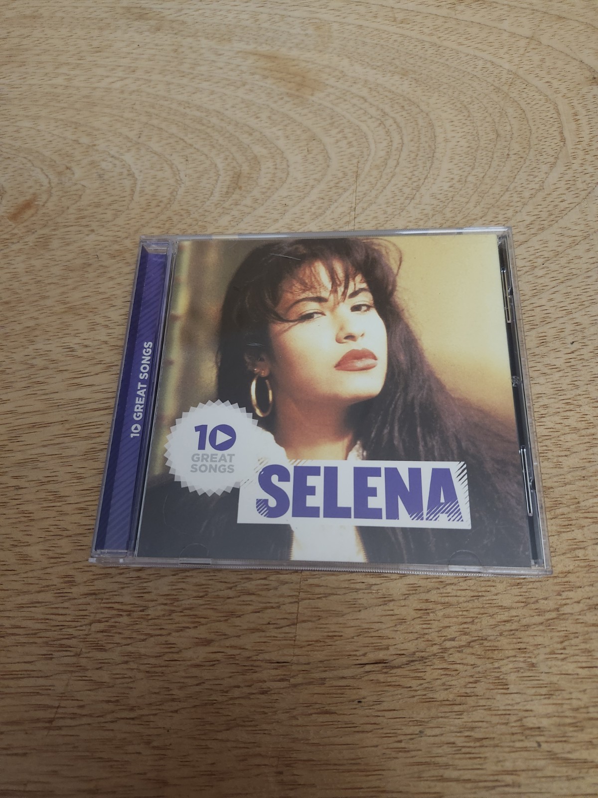 CD Album Selena 10 Great Songs Compilation Latin Pop Tejano Romantic Hits Disc