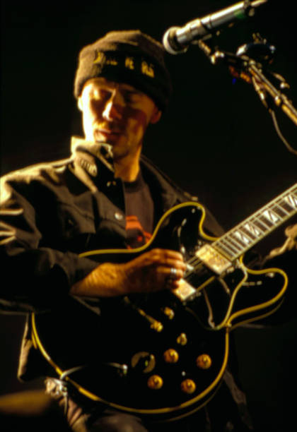 English Band The The On Stage, Circa 1990 Performing 1990s Old Music Photo