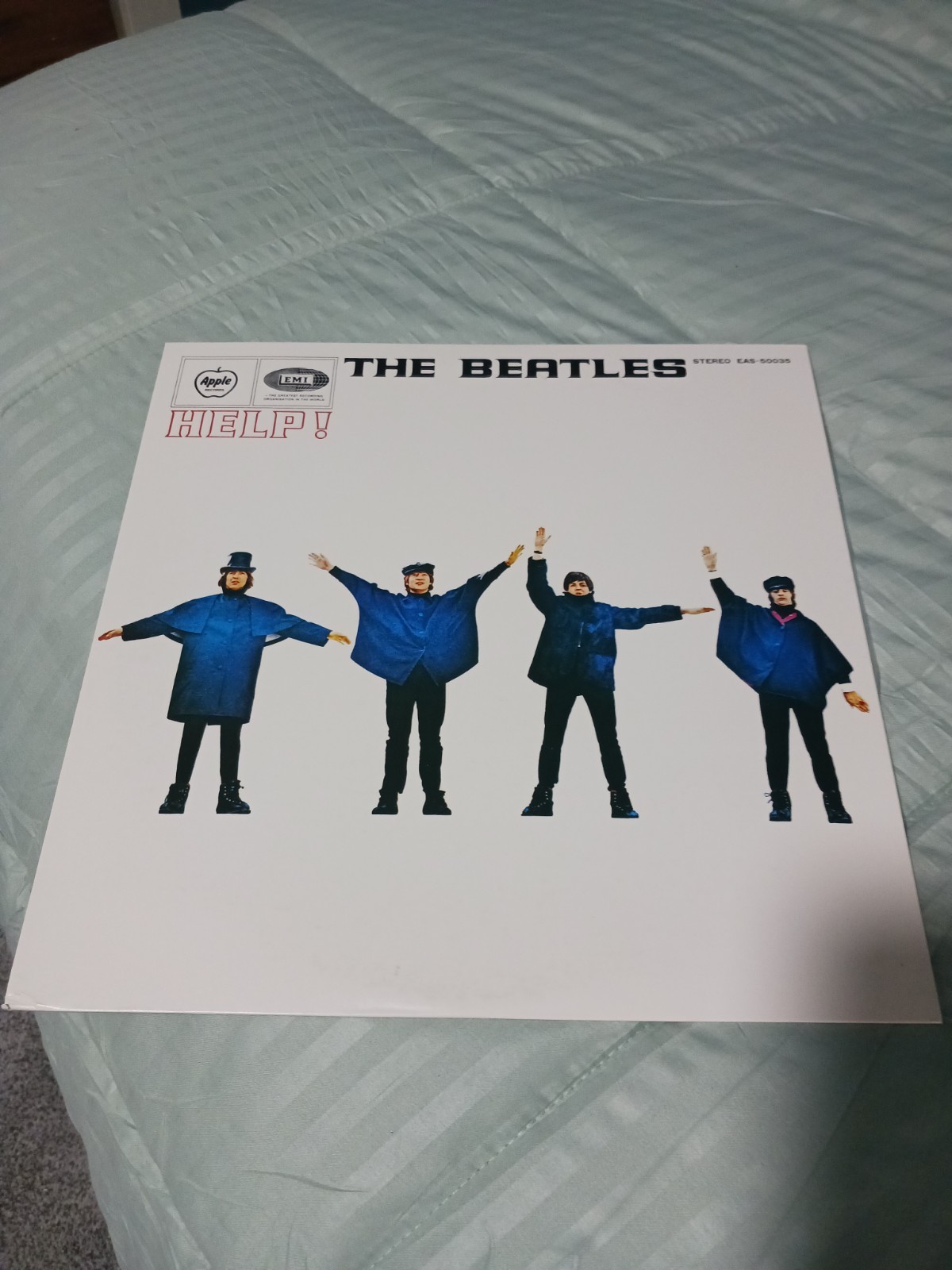 The Beatles HELP Vintage Japan Vinyl Unplayed Record Good Cover