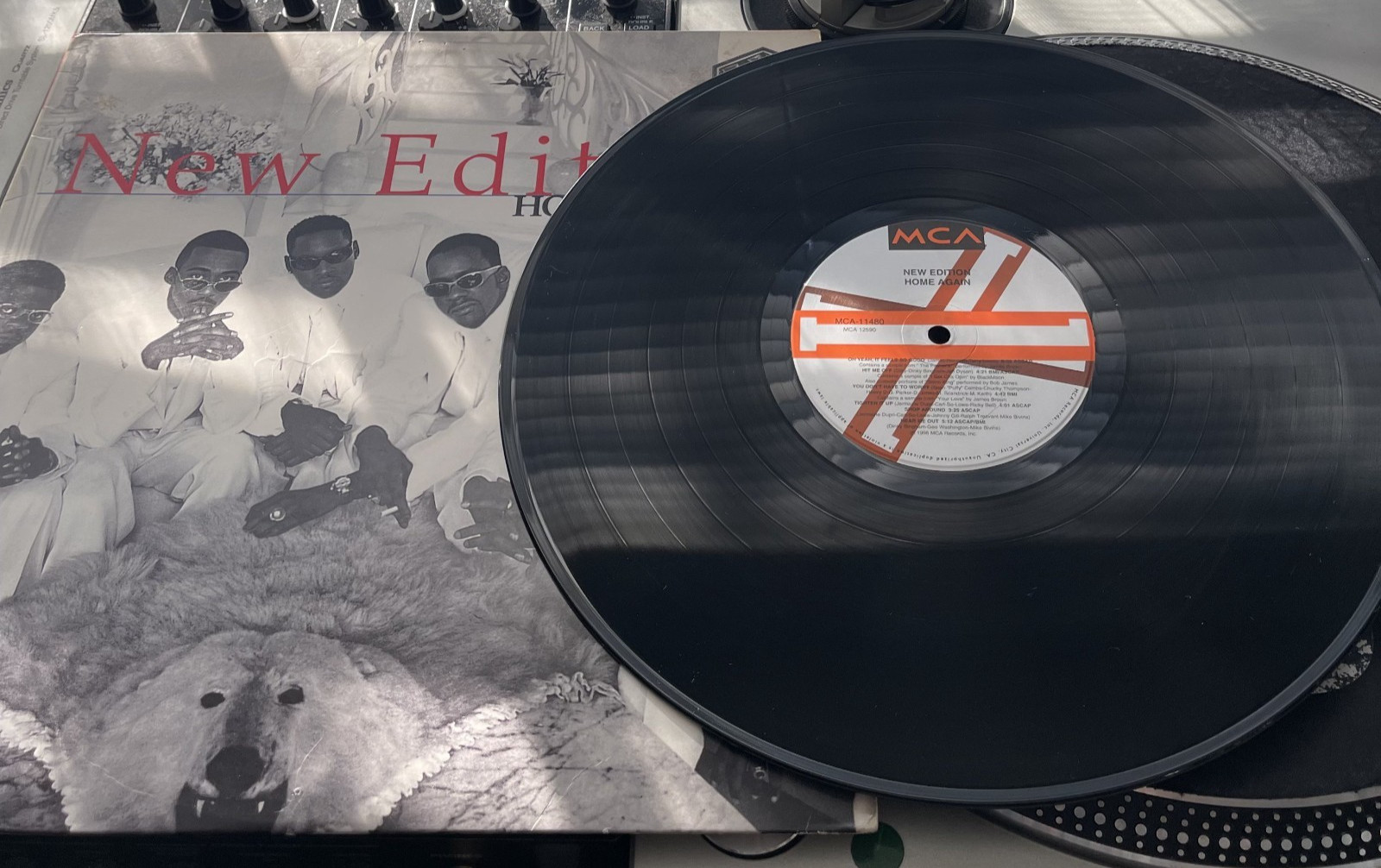 New Edition – Home Again OG 1996 Press LP in Picture Cover VG+/VG-