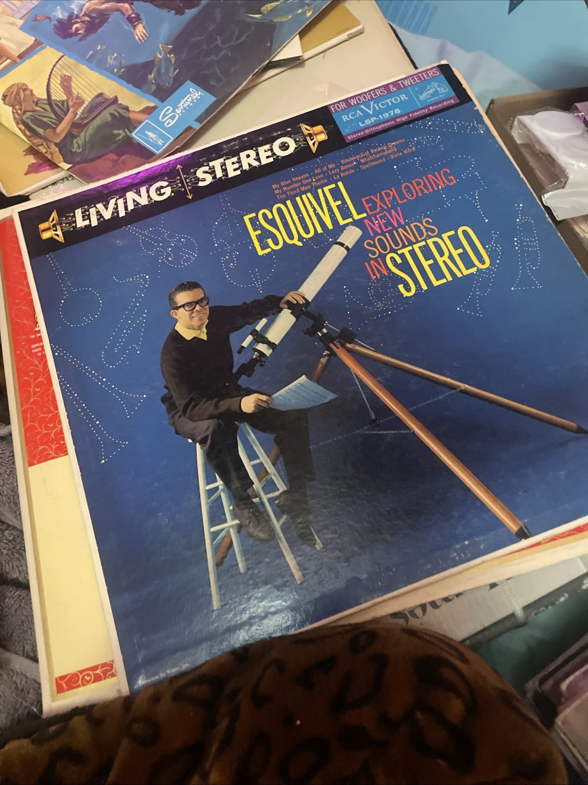 Esquivel – Exploring New Sounds In Stereo 1959 RCA LSP-1978 Jacket/Vinyl VG+