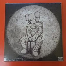 KID CUDI X KAWS Man On The Moon Trilogy 6 LP BOX SET MOTM 1 2 3 Kanye West  picture