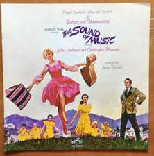 Original 1965 THE SOUND OF MUSIC Storybook Insert Only From Album - EX picture