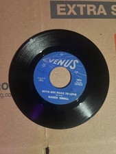 Karen Small – Boys Are Made To Love - To Get You Back Again VENUS 1066 VG+ picture