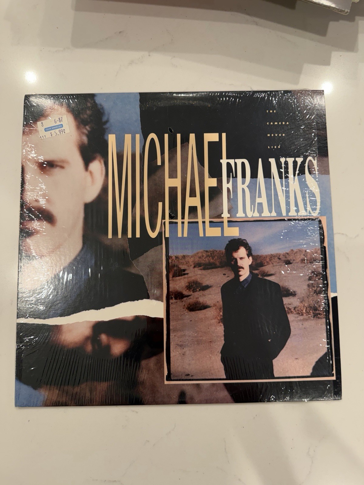 Michael Franks --The Camera Never Lies-LP Vinyl SHRINK EX/EX VINYL