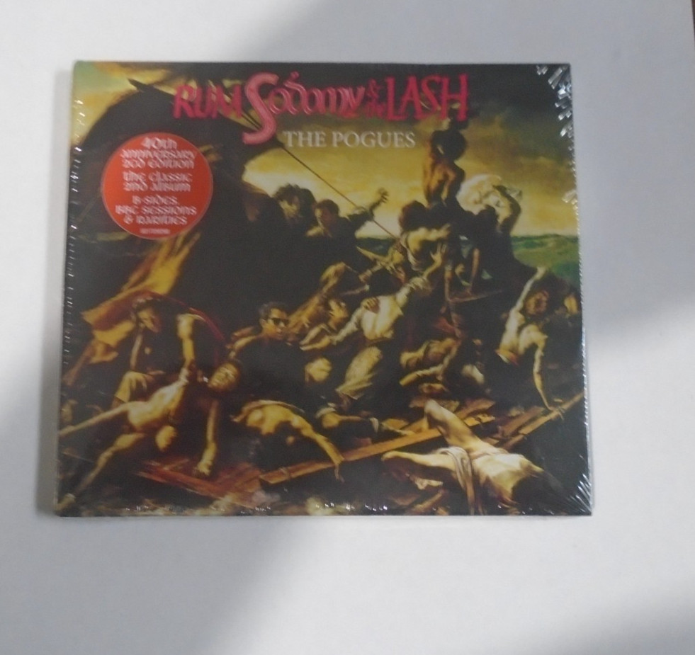 The Pogues Rum Sodomy and the Lash CD 40th anniversary two-disc edition sealed