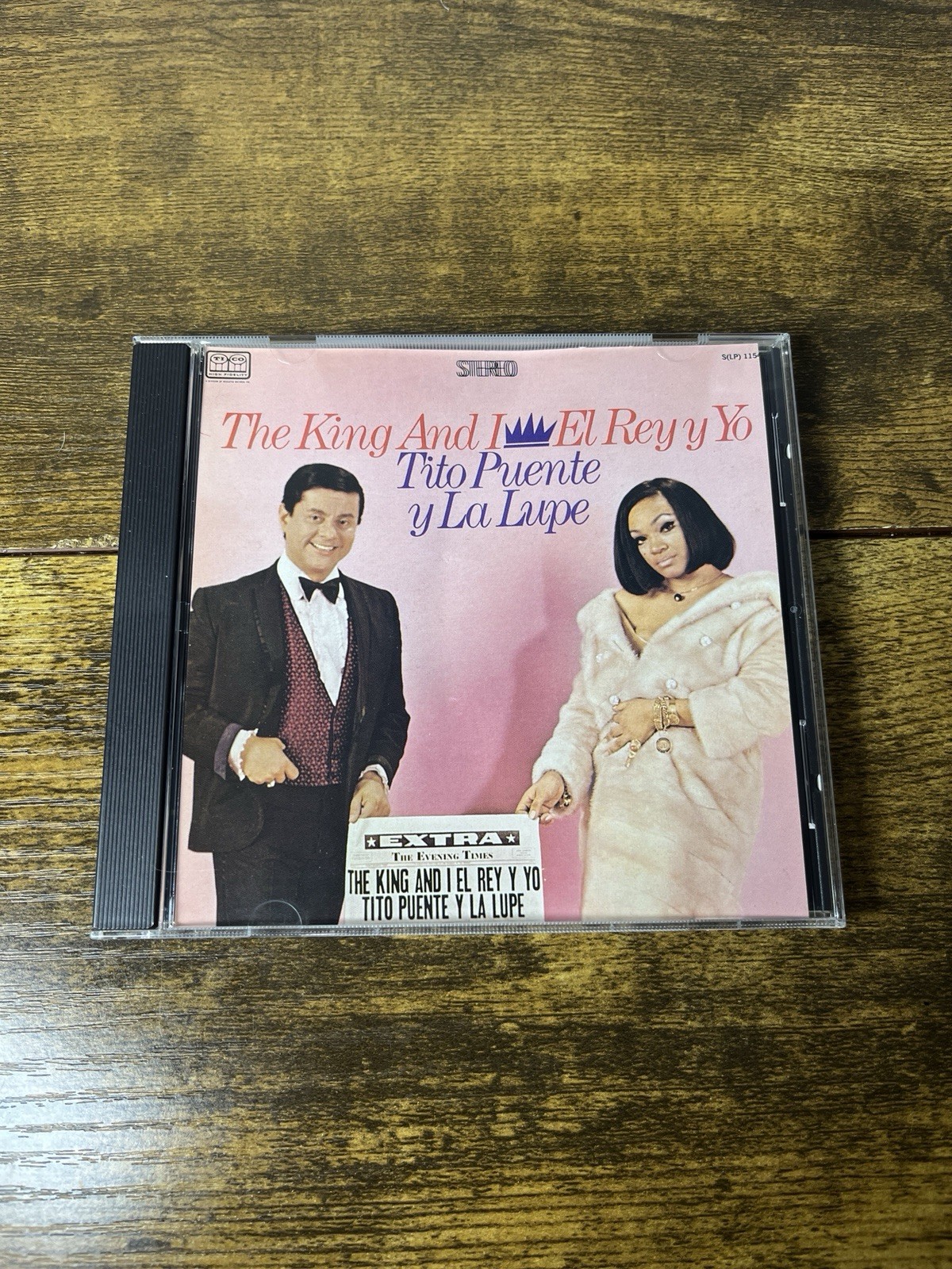 Tito Puente y La Lupe El Rey Y Yo The King And I CD Tico Records TRSLP 1154