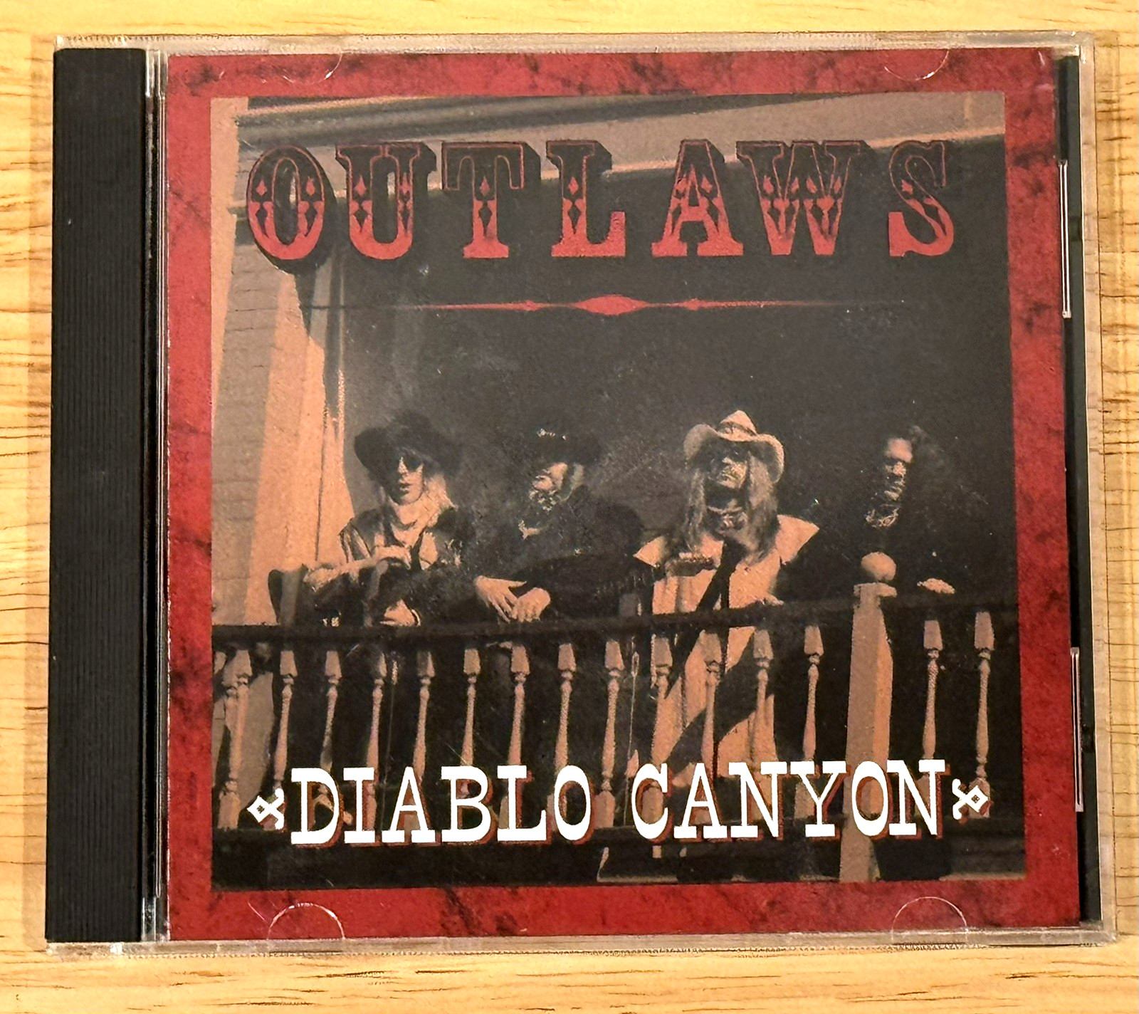 Outlaws Diablo Canyon CD 1994 1st Pressing Blues Bureau International