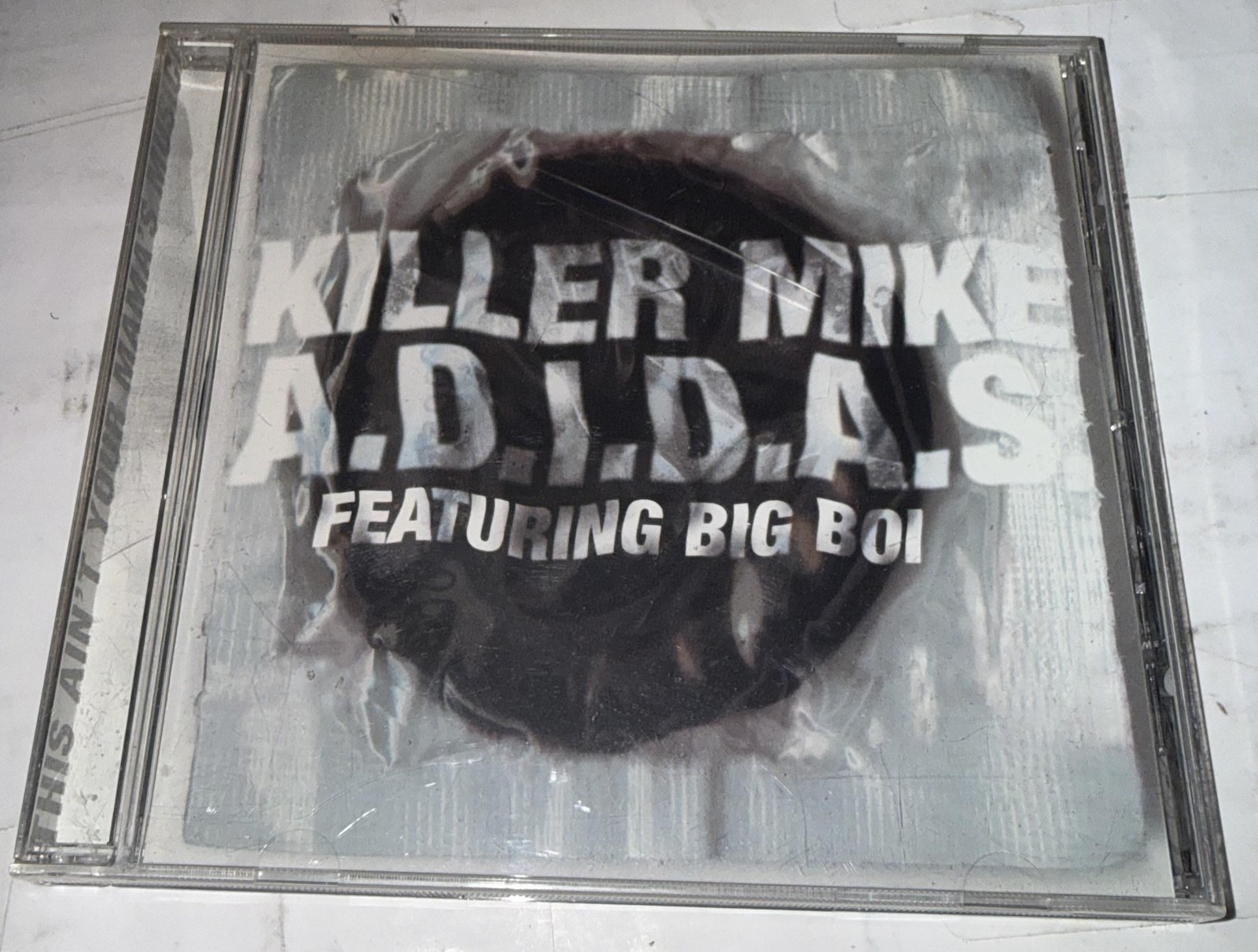 Killer Mike Big Boi CD A.D.I.D.A.S. Single 2003 Rap Hip Hop Black Columbia Promo