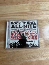 Rock 'N' Roll All Nite CD Compilation Steppenwolf Rush The Who Kiss Deep Purple picture