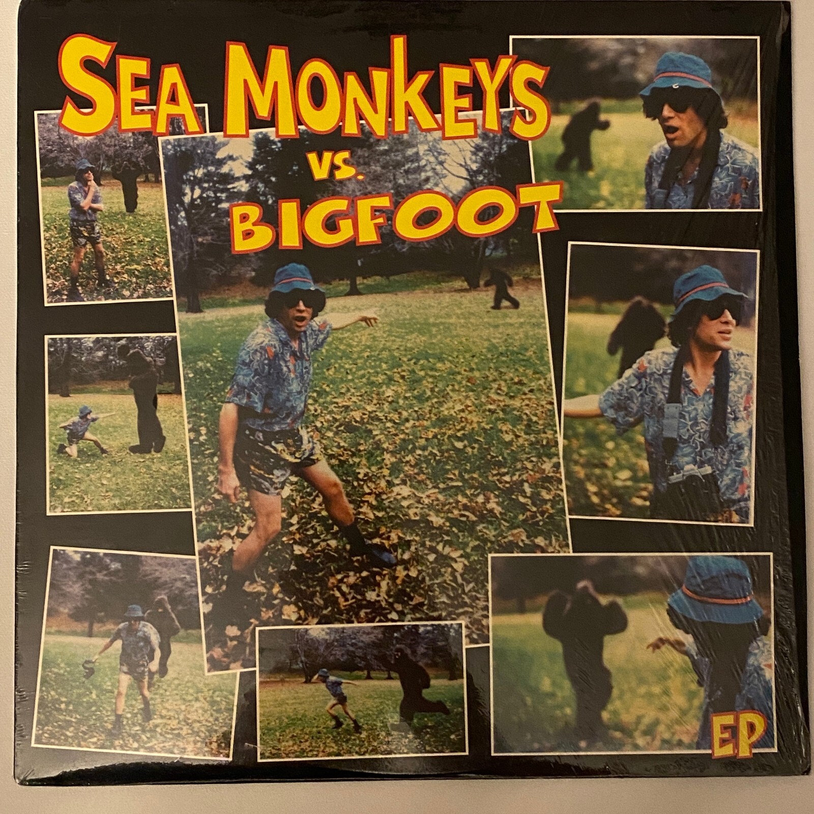 Sea Monkeys VS. Bigfoot Mini-LP Orange Wax  VML 045 NM/EX