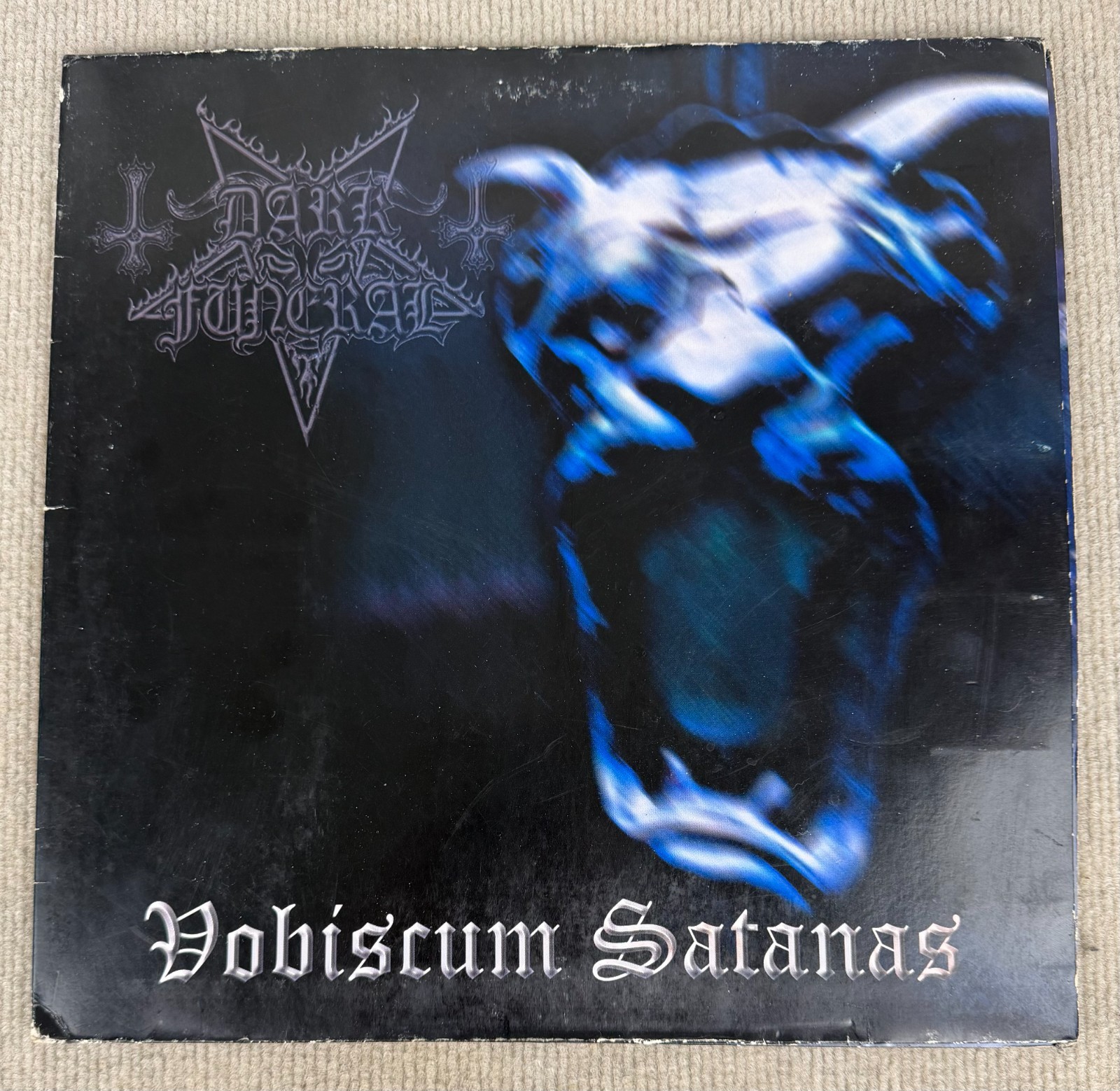 Dark Funeral Vobiscum Satanas LP 1998 No Fashion NFR 027LP VG+/VG