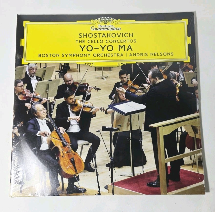 YO-YO MA / ANDRIS NELSONS SHOSTAKOVICH: THE CELLO CONCERTOS NEW LP