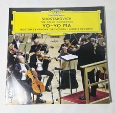 YO-YO MA / ANDRIS NELSONS SHOSTAKOVICH: THE CELLO CONCERTOS NEW LP picture