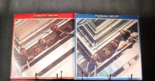 The Beatles 1962-1966 & 1967-1970 Vinyl 2LP Lot Red & Blue Albums Classic Rock picture