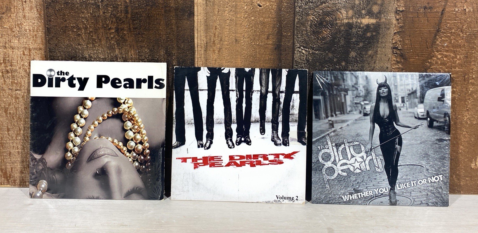 The Dirty Pearls CD Lot of 3 - Self Titled Volume 1 and 2, Whether You Like ....