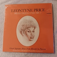 Leontyne Price Box LP Prima Donna Volume 2 - New Sealed Vinyl RCA Records picture