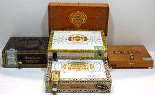 Cigar Box Guitar Amplifier Speaker Lot Of 5 Music/Gaming Retro Steampunk picture