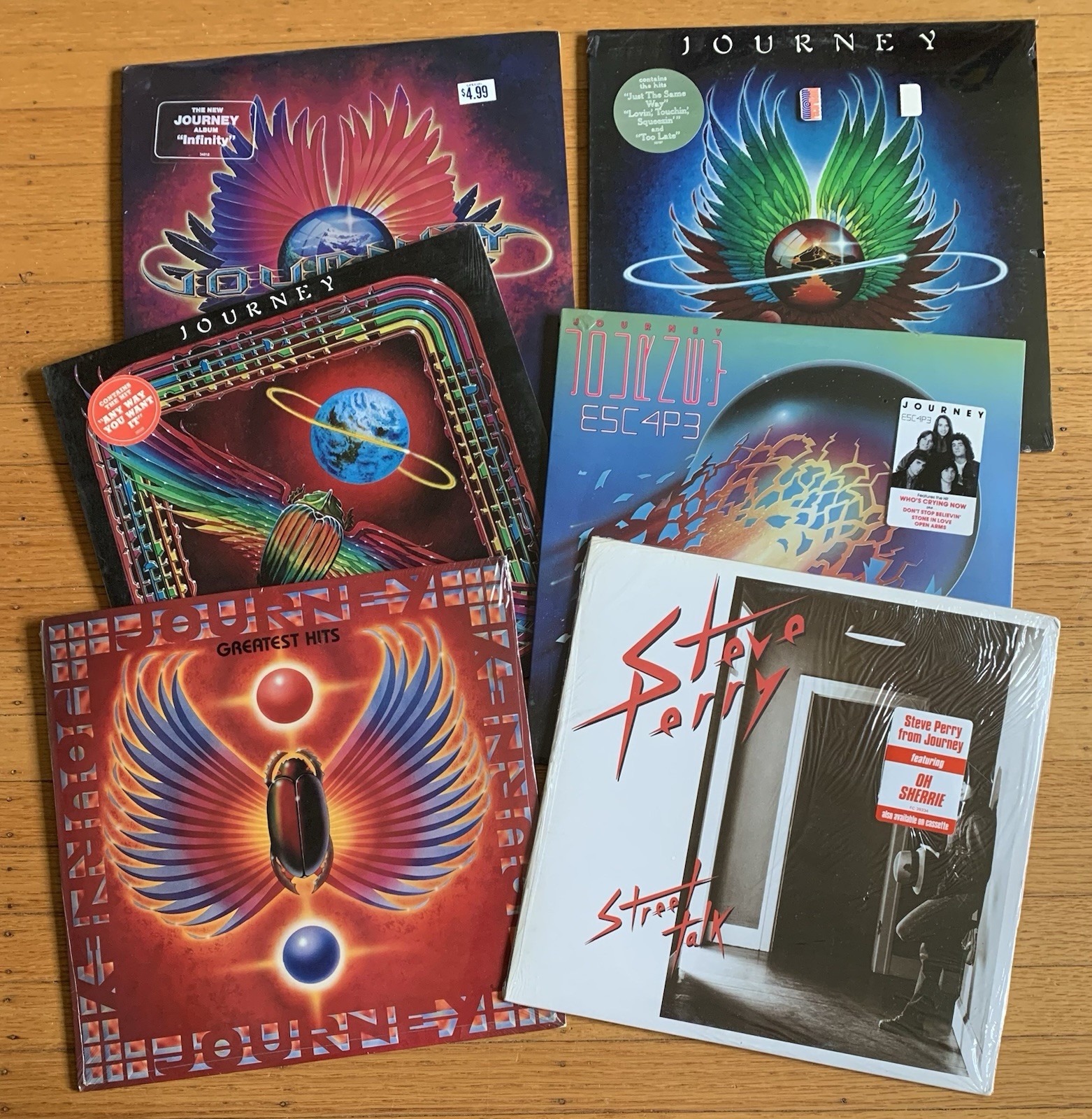 Journey 1st press sealed collection Infinity Departure Evolution Escape etc hype