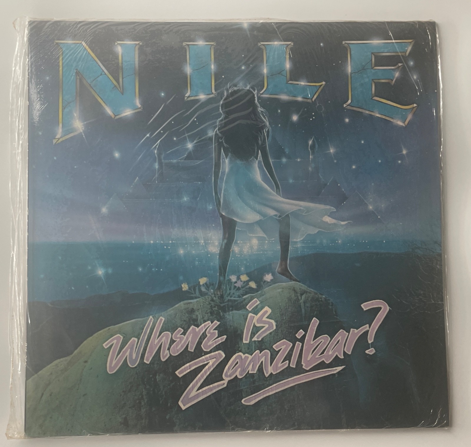 NILE Where in Zanzibar? ULTRA RARE ‘85 Metal Mint Sealed BIG 2001 VINYL LP