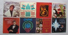 Lot of 8 Vintage Vinyl Christmas Albums, 33Rpm, vinyl LP's, Various Artists picture