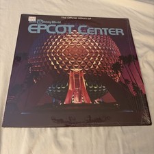THE OFFICIAL ALBUM OF WALT DISNEY WORLD EPCOT CENTER DISNEY US LP 1983 VINYL NM picture