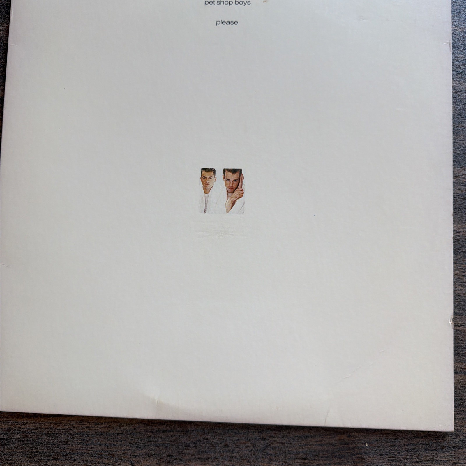 Pet Shop Boys ‎– Please 1986 EMI PW-17193 Jacket VG+ Vinyl VG+