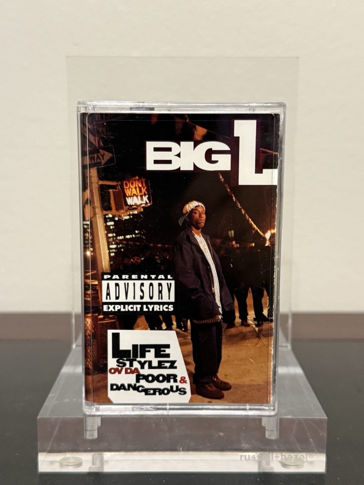 Big L Lifestylez Ov Da Poor & Dangerous Cassette Tape Original Press 1995 Rare