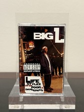 Big L Lifestylez Ov Da Poor & Dangerous Cassette Tape Original Press 1995 Rare picture