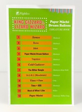 Super Rare King Gizzard & The Lizard Wizard Paper Mâché Dream Balloon Tab Book picture