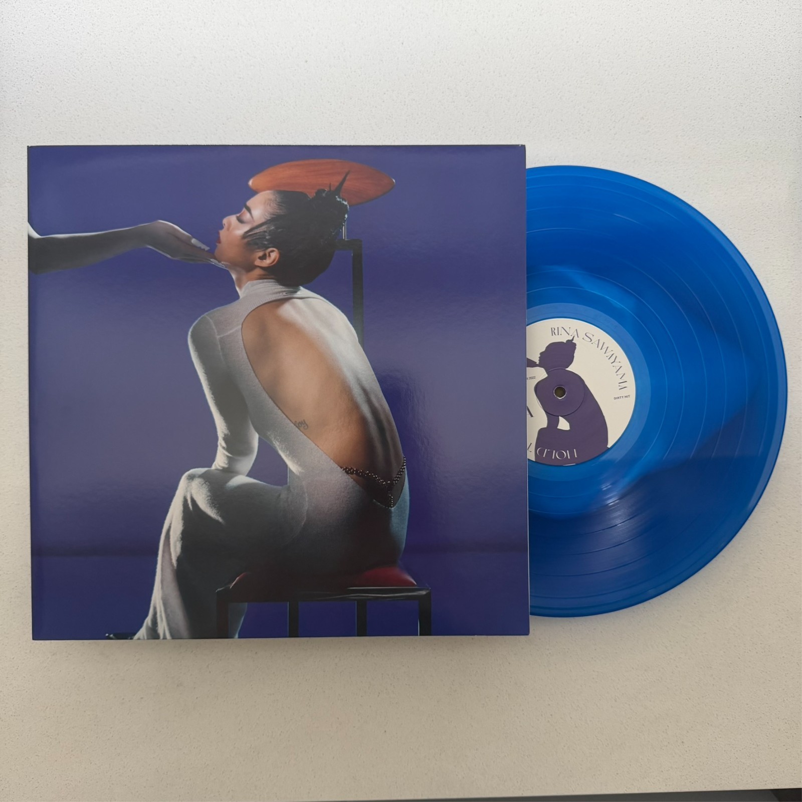 Rina Sawayama - Hold The Girl - Blue and White Smash Limited Vinyl Record LP
