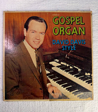 David Davis Gospel Organ A.A. Allen Revivals No 181 Miracle Valley LP Rare V2 picture