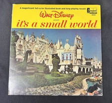 Walt Disney It's A Small World Record LP Vinyl 3925 & Booklet, Disneyland 1964 picture