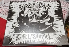 Days N Daze Crustfall Black Vinyl LP CAR043 Remastered Folk Punk VG+-NM picture