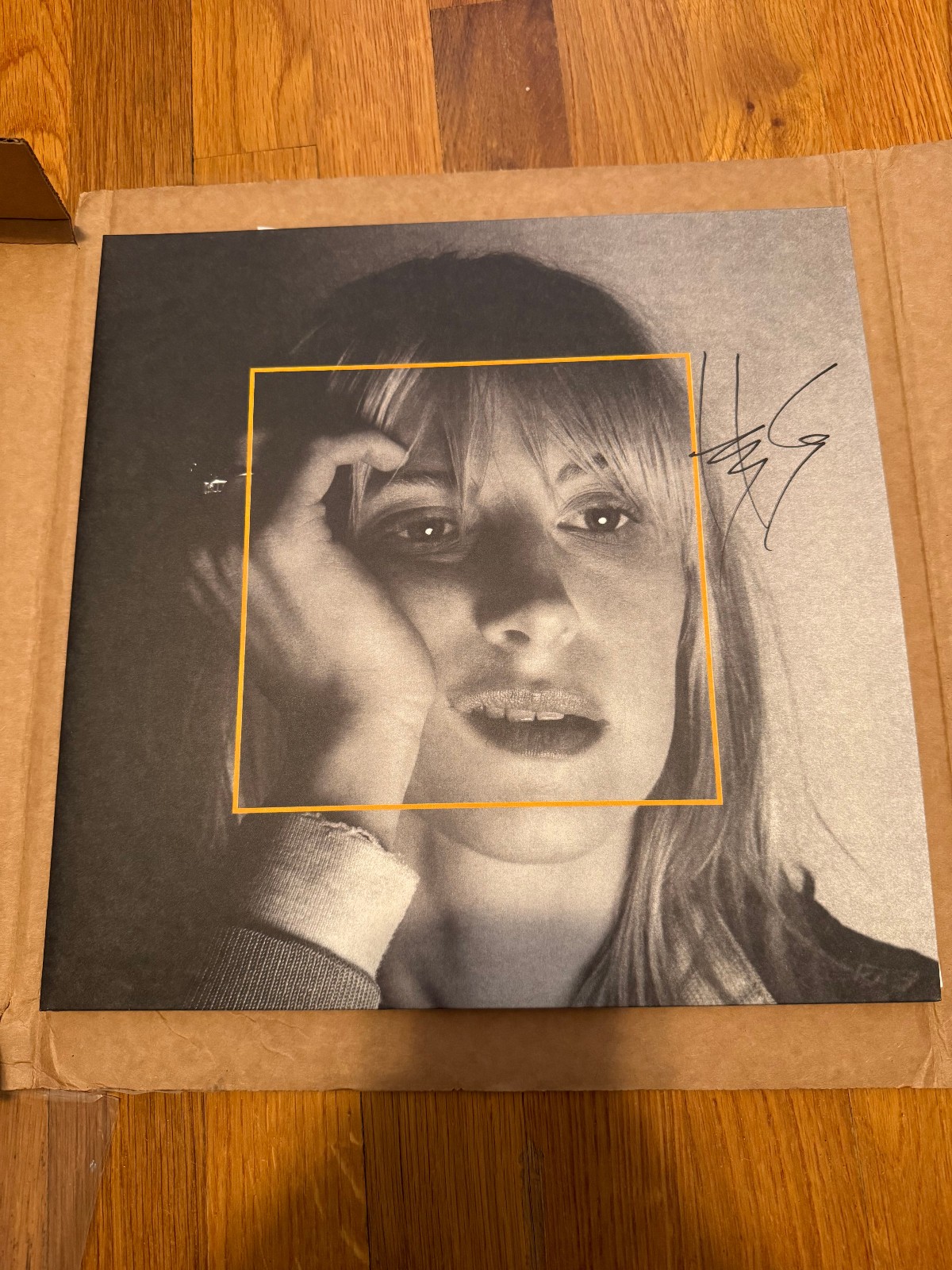 HAYLEY WILLIAMS Ego Death At A Bachelorette Party YELLOW VINYL - SIGNED COVER