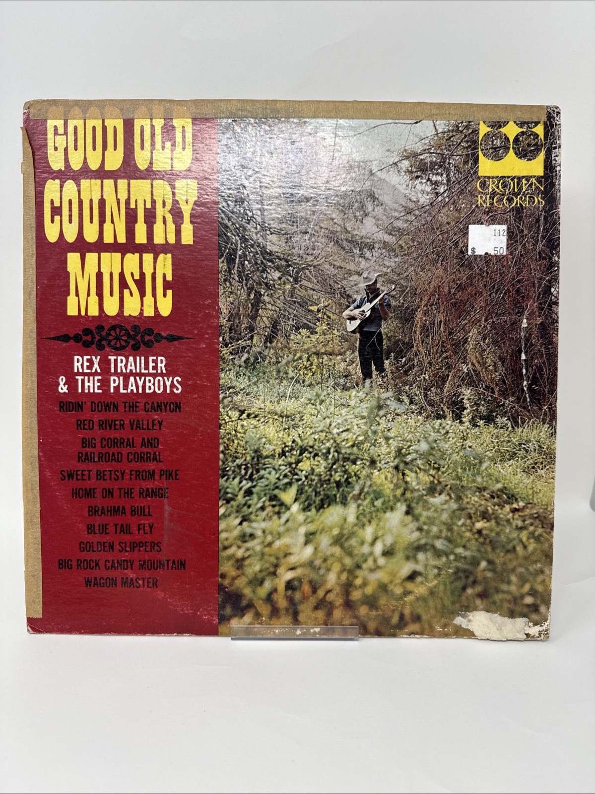 Good Old Country Music Rex Trailer & The Playboys Vinyl Reocrd LP GD