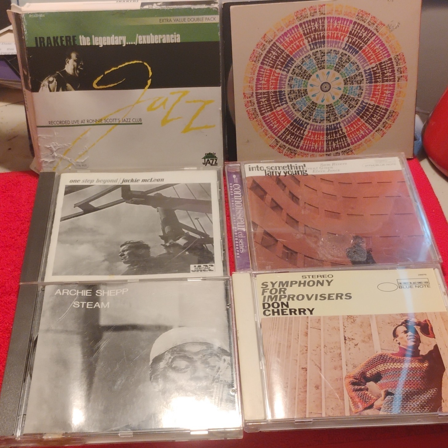 Blue Note Jazz CD Lot - Don Cherry, Jackie McLean, Archie Shepp Jewel Case