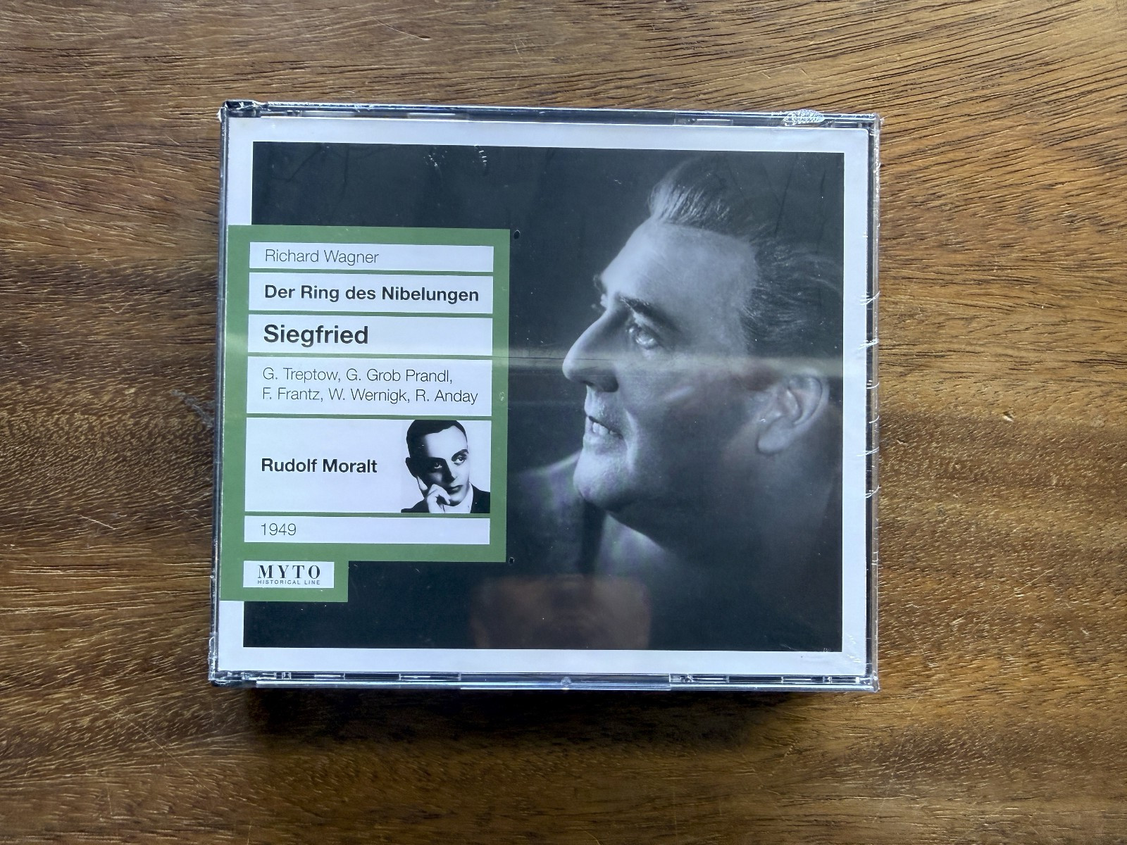 Richard Wagner Der Ring des Nibelungen Sirgfried Moralt 1949 NEW 3cd set