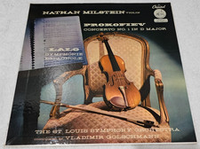 NATHAN MILSTEIN VIOLIN PROKOFIEV LALO ORIGINAL CAPITOL P-8303 LP NEAR MINT picture
