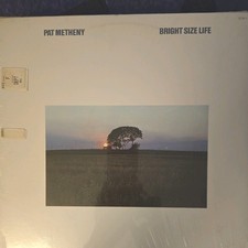 Pat Metheny Bright Size Life LP Record 1st Issue ECM 1976 Clean Jaco Pastorius picture